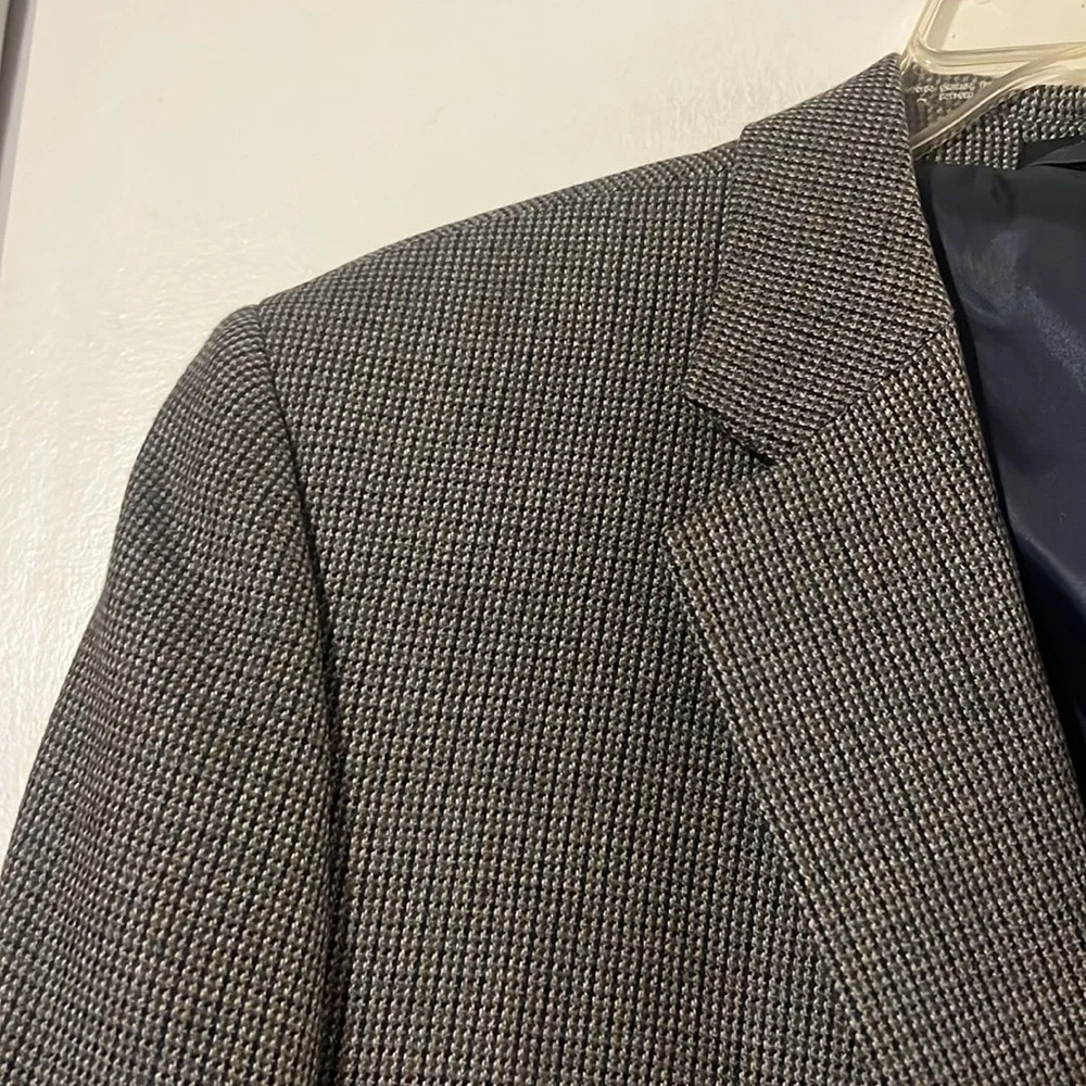 Petrocelli multi color 100% wool men’s single breasted sport coat